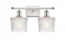 Innovations Lighting 516-2W-WPC-G402 - Niagara - 2 Light - 17 inch - White Polished Chrome - Bath Vanity Light