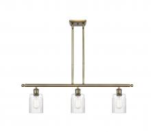 Innovations Lighting 516-3I-AB-G342 - Hadley - 3 Light - 36 inch - Antique Brass - Cord hung - Island Light