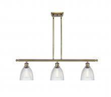 Innovations Lighting 516-3I-AB-G382 - Castile - 3 Light - 36 inch - Antique Brass - Cord hung - Island Light