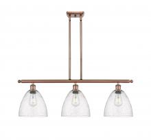 Innovations Lighting 516-3I-AC-GBD-94 - Bristol - 3 Light - 36 inch - Antique Copper - Cord hung - Island Light