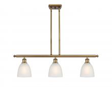 Innovations Lighting 516-3I-BB-G381 - Castile - 3 Light - 36 inch - Brushed Brass - Cord hung - Island Light