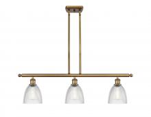 Innovations Lighting 516-3I-BB-G382 - Castile - 3 Light - 36 inch - Brushed Brass - Cord hung - Island Light