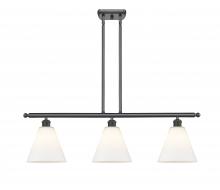 Innovations Lighting 516-3I-OB-GBC-81 - Berkshire - 3 Light - 36 inch - Oil Rubbed Bronze - Cord hung - Island Light