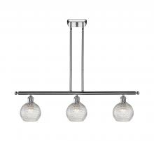 Innovations Lighting 516-3I-PC-G122C-6CL - Athens - 3 Light - 36 inch - Polished Chrome - Cord hung - Island Light