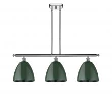 Innovations Lighting 516-3I-PC-MBD-9-GR - Plymouth - 3 Light - 36 inch - Polished Chrome - Cord hung - Island Light