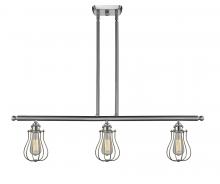 Innovations Lighting 516-3I-SN-513 - Barrington 3 Light Island Light