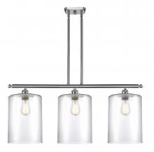 Innovations Lighting 516-3I-SN-G112-L - Cobbleskill - 3 Light - 36 inch - Brushed Satin Nickel - Cord hung - Island Light