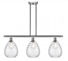 Innovations Lighting 516-3I-SN-G372 - Waverly - 3 Light - 36 inch - Brushed Satin Nickel - Cord hung - Island Light