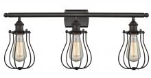 Innovations Lighting 516-3W-OB-513 - Barrington 3 Light Bath Vanity Light