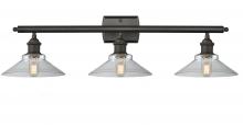 Innovations Lighting 516-3W-OB-G132 - Orwell - 3 Light - 28 inch - Oil Rubbed Bronze - Bath Vanity Light