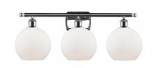 Innovations Lighting 516-3W-PC-G121 - Athens - 3 Light - 28 inch - Polished Chrome - Bath Vanity Light