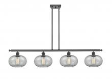 Innovations Lighting 516-4I-BK-G247 - Gorham - 4 Light - 48 inch - Matte Black - Cord hung - Island Light