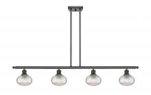 Innovations Lighting 516-4I-OB-G555-6CL - Ithaca - 4 Light - 48 inch - Oil Rubbed Bronze - Cord hung - Island Light