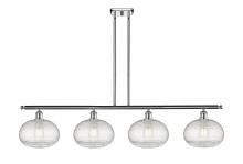 Innovations Lighting 516-4I-PC-G555-10CL - Ithaca - 4 Light - 48 inch - Polished Chrome - Cord hung - Island Light