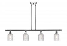 Innovations Lighting 516-4I-PC-G559-5CL - Bridal Veil - 4 Light - 48 inch - Polished Chrome - Cord hung - Island Light