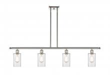 Innovations Lighting 516-4I-PN-G802 - Clymer - 4 Light - 48 inch - Polished Nickel - Cord hung - Island Light