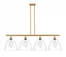 Innovations Lighting 516-4I-SG-GBD-122 - Bristol - 4 Light - 50 inch - Satin Gold - Cord hung - Island Light