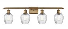 Innovations Lighting 516-4W-BB-G292 - Salina - 4 Light - 36 inch - Brushed Brass - Bath Vanity Light