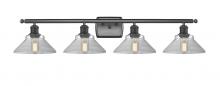 Innovations Lighting 516-4W-BK-G132 - Orwell - 4 Light - 38 inch - Matte Black - Bath Vanity Light