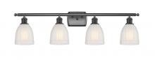 Innovations Lighting 516-4W-BK-G441 - Brookfield - 4 Light - 36 inch - Matte Black - Bath Vanity Light