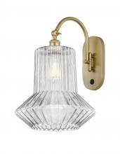 Innovations Lighting 518-1W-SG-G212 - Springwater - 1 Light - 12 inch - Satin Gold - Sconce