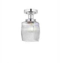 Innovations Lighting 616-1F-PC-G302 - Colton - 1 Light - 6 inch - Polished Chrome - Semi-Flush Mount