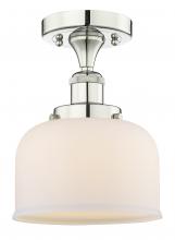 Innovations Lighting 616-1F-PN-G71 - Bell - 1 Light - 8 inch - Polished Nickel - Semi-Flush Mount