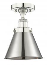 Innovations Lighting 616-1F-PN-M13-PN - Appalachian - 1 Light - 8 inch - Polished Nickel - Semi-Flush Mount