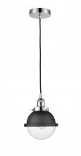 Innovations Lighting 616-1PH-PC-HFS-62-BK - Edison - 1 Light - 7 inch - Polished Chrome - Mini Pendant