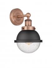 Innovations Lighting 616-1W-AC-HFS-64-BK - Edison - 1 Light - 7 inch - Antique Copper - Sconce