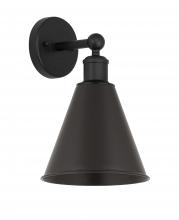 Innovations Lighting 616-1W-BK-MBC-8-BK - Berkshire - 1 Light - 8 inch - Matte Black - Sconce