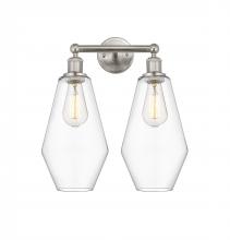 Innovations Lighting 616-2W-SN-G652-7 - Cindyrella - 2 Light - 16 inch - Satin Nickel - Bath Vanity Light