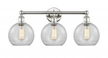 Innovations Lighting 616-3W-PN-G122-8 - Athens - 3 Light - 26 inch - Polished Nickel - Bath Vanity Light