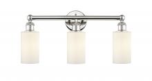 Innovations Lighting 616-3W-PN-G801 - Clymer - 3 Light - 22 inch - Polished Nickel - Bath Vanity Light