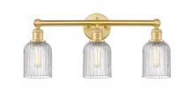 Innovations Lighting 616-3W-SG-G559-5CL - Bridal Veil - 3 Light - 23 inch - Satin Gold - Bath Vanity Light