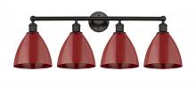 Innovations Lighting 616-4W-OB-MBD-75-RD - Plymouth - 4 Light - 35 inch - Oil Rubbed Bronze - Bath Vanity Light