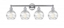 Innovations Lighting 616-4W-PC-G1213-6 - Athens Deco Swirl - 4 Light - 33 inch - Polished Chrome - Bath Vanity Light