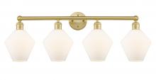 Innovations Lighting 616-4W-SG-G651-8 - Cindyrella - 4 Light - 35 inch - Satin Gold - Bath Vanity Light