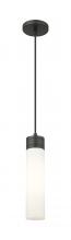 Innovations Lighting 617-1P-BK-G617-11WH - Boreas - 1 Light - 3 inch - Matte Black - Cord Hung - Mini Pendant