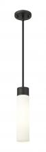 Innovations Lighting 617-1S-BK-G617-11WH - Boreas - 1 Light - 3 inch - Matte Black - Stem Hung - Mini Pendant