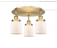 Innovations Lighting 916-3C-BB-G51 - Cone - 3 Light - 17 inch - Brushed Brass - Flush Mount