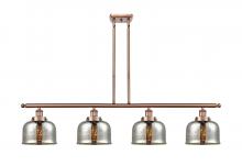 Innovations Lighting 916-4I-AC-G78 - Bell - 4 Light - 48 inch - Antique Copper - Stem Hung - Island Light