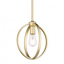 Golden 3167-M1L OG - Colson OG Mini Pendant in Olympic Gold