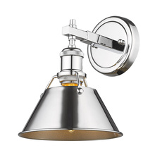 Golden 3306-BA1 CH-CH - Orwell 1-Light Bath Vanity in Chrome