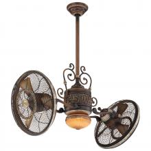 Minka-Aire F502L-BCW - Traditional Gyro - LED 42" Ceiling Fan