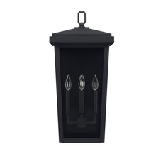 Capital 926232BK - 3 Light Outdoor Wall Lantern