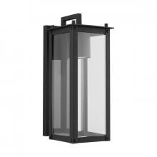 Capital 934611BK-GL - 1 Light Outdoor Wall Lantern