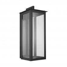 Capital 934642BK-GL - 1 Light Outdoor Wall Lantern