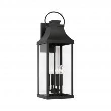 Capital 946441BK - 4 Light Outdoor Wall Lantern