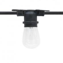 American Lighting LS2-M-24-48-BK - Commerical Grade Light String